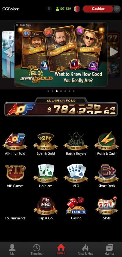GG Poker Mobile App